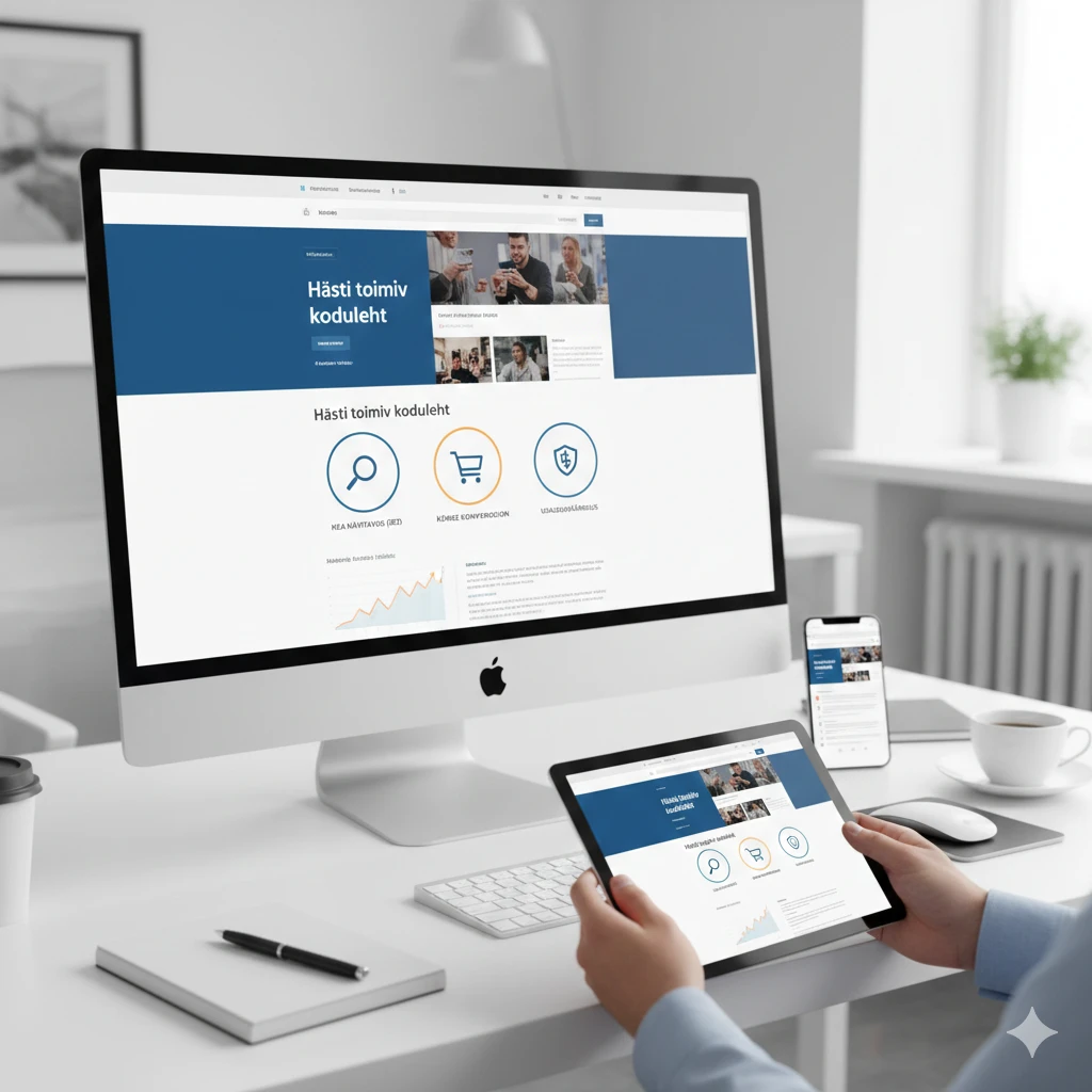 Mis iseloomustab hästi toimivat kodulehte